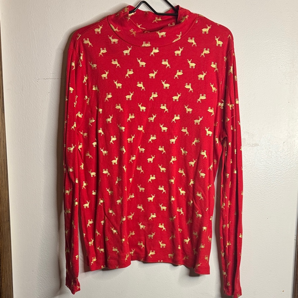 White Stag Red Cotton Top